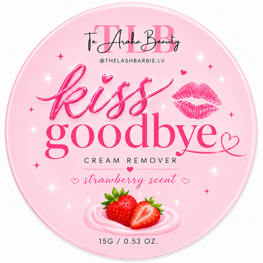 "Kiss Goodbye" cream remover